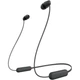 Навушники In-ear Sony WI-C100, Чорний (WIC100B.CE7) - изображение 1