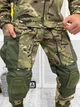 Тактический костюм горка из рипстопа с отделениями под защиту и вентиляцией Multicam XXL - изображение 4