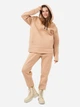 Спортивный костюм утепленный женский Olis-Style Пинки 48 Бежевый (ROZ6501003771) - изображение 3
