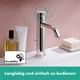 Cмеситель для умывальника однорычажный HANSGROHE Tecturis S EcoSmart+ хром латунь с донным клапаном 73302000 - изображение 5