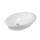 Умивальник врізний VILLEROY&BOCH Evana під стільницю 520x365x195мм овальний білий 61474601 - зображення 1