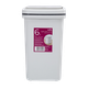 Ведро для мусора с крышкой 6 л пластиковое MVM BIN-04 6L GRAY - изображение 8