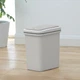 Ведро для мусора с крышкой 6 л пластиковое MVM BIN-04 6L GRAY - изображение 5