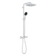 Душевая система с термостатом GROHE Vitalio Comfort с верхним душем латунь хром 26696001 - изображение 1