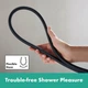 Шланг для душа HANSGROHE Designflex 1600мм силиконовый черный 28260340 - изображение 3