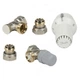 Термокомплект для радиатора DANFOSS RAS-C+RA-FN+RLV-S угловой 1/2" с боковым подключением 013G2228 - изображение 1