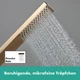 Душевая лейка-трубка HANSGROHE Pulsify E EcoSmart 25мм пластик бронза 24320140 - изображение 3