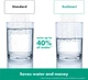 Душова лійка HANSGROHE Rainfinity EcoSmart із кнопкою 132мм пластик чорна 26865340 - зображення 4