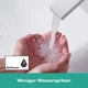 Cмеситель для умывальника однорычажный HANSGROHE Tecturis E CoolStart EcoSmart+ белый латунь 73041700 - изображение 4