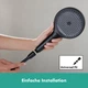 Шланг для душа HANSGROHE Designflex 1250мм силиконовый черный 28220670 - изображение 3