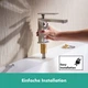 Cмеситель для умывальника с джойстиком HANSGROHE Tecturis E EcoSmart+ хром латунь с донным клапаном 73010000 - изображение 8