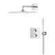 Душевая система скрытого монтажа GROHE Grohtherm с верхним душем латунь хром 34870000 - изображение 4