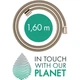 Шланг для душа HANSGROHE Designflex 1600мм силиконовый золото 28260990 - изображение 3