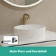 Змішувач для умивальника із високим виливом HANSGROHE Tecturis S CoolStart EcoSmart+ бронзовий латунь 73372140 - зображення 5