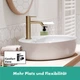 Змішувач для умивальника одноважільний HANSGROHE Tecturis S EcoSmart+ бронзовий латунь 73312140 - зображення 4