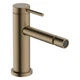Cмеситель для гигиенического душа HANSGROHE Tecturis S на биде однорычажный бронзовый латунь с донным клапаном 73201140 - изображение 1