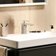 Cмеситель для умывальника с джойстиком HANSGROHE Tecturis E EcoSmart+ хром латунь с донным клапаном 73002000 - изображение 3