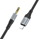 Кабель Hoco Fresh digital audio conversion Cable Lightning UPA26 |1m, DAC| черный - изображение 2