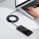 Кабель Baseus Type-C to Type-C Crystal Shine Series Fast Charging Data Cable |2m, 100W| чорний - зображення 4