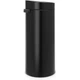 Відро для сміття з відкидною кришкою Brabantia Touch Bin New 30 л Black 115301 - зображення 2