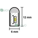 Cветодиодный неон PROLUM™ SMD 2835 с максимальной защитой IP68 не горит 12V размер 6x12 PRO Голубой (от 1 метра, без блока питания) - изображение 4