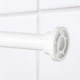 Штанга для шторы в ванную IKEA БОТАРЕН, белый, 120-200 см, 903.149.73 - изображение 6