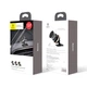 Автомобільний утримувач Baseus Car Holder Magnetic Small Ears Suction Bracket Black SUER-C01 - зображення 3