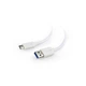 Дата кабель USB 3.0 AM to USB-C 1.8m Cablexpert (CCP-USB3-AMCM-6-W) - изображение 1