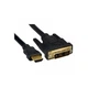 Кабель мультимедійний HDMI M to DVI M 4.5m 18+1pin Cablexpert (CC-HDMI-DVI-15) - изображение 2