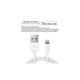 Дата кабель USB 2.0 AM to Lightning 1.8m 2.1A MFI White Choetech (IP0027-WH) - изображение 6