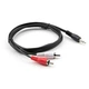 Кабель мультимедійний 3.5mm M to 2xRCA M 1.5m Vinga (VCPDCJ35MRCA21.5BK) - зображення 2