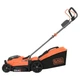 Газонокосилка Black&Decker BCMW3318 18V, 2x2.5Ah, ширина кошения 32 см (BCMW3318L2) - изображение 2