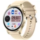 Смарт-годинник жіночий LEMFO KC88 Gold (тонометр, пульсоксиметр, дзвінки) Amoled екран - зображення 1