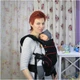 Слінг-рюкзак MANDUCA First BlackLine Radical Red - зображення 2