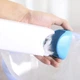Ручная щетка для удаления шерсти животных собак котов с одежды, Голубая - изображение 5