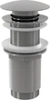 Донний клапан для умивальника ALCA PLAST CLICK-CLAK 5/4" з великою заглушкою (8595580500344) - изображение 1