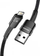Кабель зарядный Essager USB - Lightning Star 6A 2 м Black (EXCL-XCA01) - изображение 2