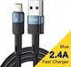Кабель зарядний Essager USB — Lightning Star 6 A 2 м Blue (EXCL-XCA03) - зображення 1