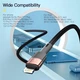 Кабель зарядний Essager USB — Lightning Star 6 A 2 м Blue (EXCL-XCA03) - зображення 7
