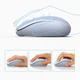Беспроводная USB мышь Ugreen USB wireless mouse 2,4 ГГц Blue (MU105) - изображение 4
