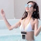 Универсальный водонепроницаемый чехол Baseus для телефона макс 7,2 " для бассейна IPX8 Gray/Yellow (ACFSD-DGY) - изображение 8