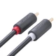 Мультимедийный кабель UGREEN 2RCA to 2RCA Audio Cable 2 м Black (AV104) - изображение 3