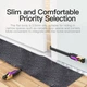 Сетевой кабель Ethernet RJ45 САТ 7 патч-корд Vention плоский 2 м Black (ICABH) - изображение 8