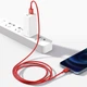 Зарядний кабель Baseus USB - Lightning Superior USB Cable 2 м Red (CALYS-C09) - зображення 8