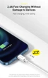 Кабель зарядный Baseus USB - Lightning Superior Series 2.4A 2м Black (CALYS-C01) - изображение 7