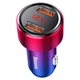 Автомобильное зарядное устройство Baseus Magic Series Dual QC 45W Red/Blue (CCMLC20A-09) - изображение 2