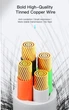 Кабель зарядний Essager USB-A для Type-C Rousseau 3A Fast Charging Cable 1 м Black (EXCT-LS01) - зображення 4