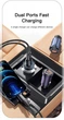 Автомобільний зарядний пристрій у прикурювач Essager Gyroscope Mini Charger 45W Blue (ECCAC45-TL03-Z) - зображення 8