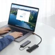 USB-хаб концентратор Baseus Lite Series 4 порта USB-A - 4xUSB-A 3.0 0.25 м Black (WKQX030001) - изображение 10