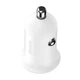 Автомобильное зарядное устройство Baseus Grain Pro 2x USB 4,8 А White (CCALLP-02) - изображение 3